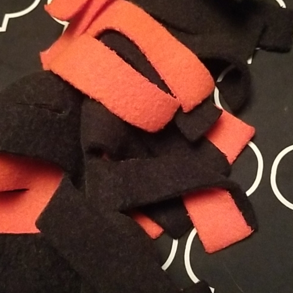 Handmade Fleece Scarf - Picture 2 of 2